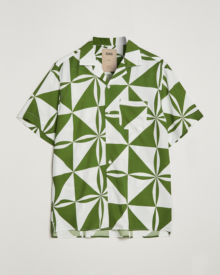Homme | Chemises | OAS | Viscose Resort Short Sleeve Shirt Bloomy Plateau