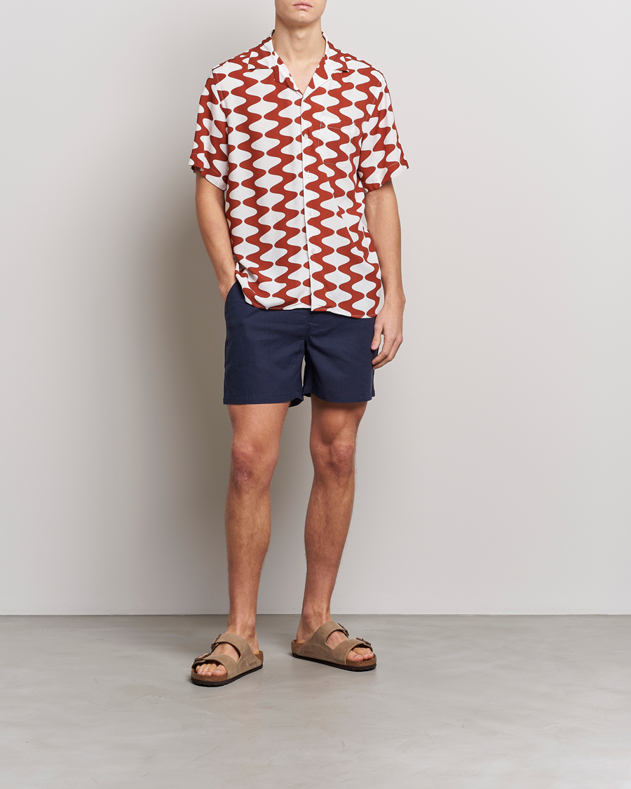 Homme | Chemises | OAS | Viscose Resort Short Sleeve Shirt Big Lauda