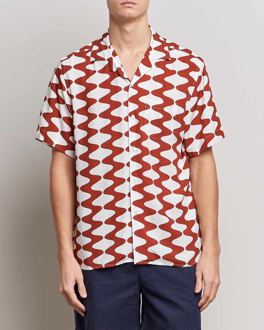 Homme | Chemises | OAS | Viscose Resort Short Sleeve Shirt Big Lauda