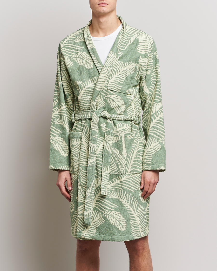 Homme | Peignoirs Et Pyjamas | OAS | Terry Robe Banana Leaf