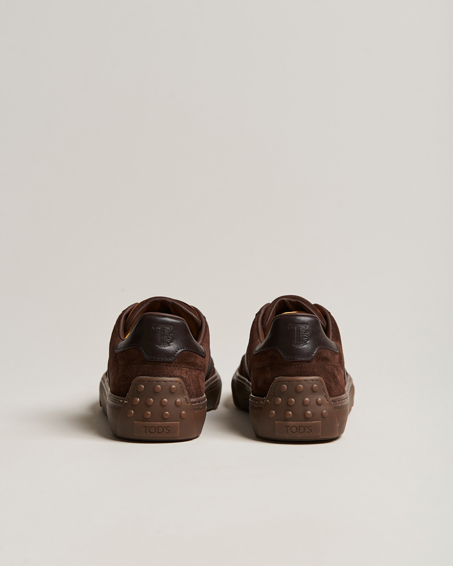 Homme | Tod's Cassetta Sneakers Dark Brown Suede | Tod's | Cassetta Sneakers Dark Brown Suede