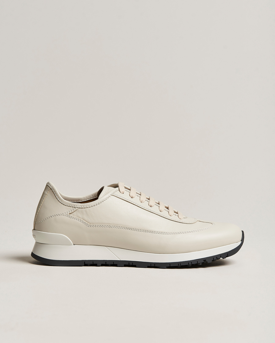 Homme | John Lobb Hurlingham Running Sneakers Off White | John Lobb | Hurlingham Running Sneakers Off White