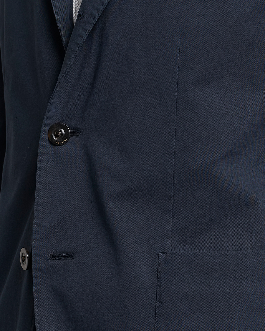 Homme | Costumes | Boglioli | K Jacket Cotton Stretch Suit Navy