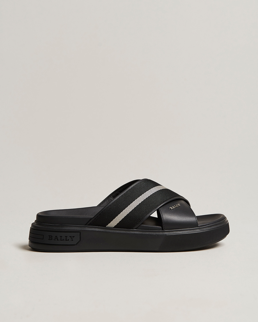 Heren | Bally Jake Sandal Black | Bally | Jake Sandal Black
