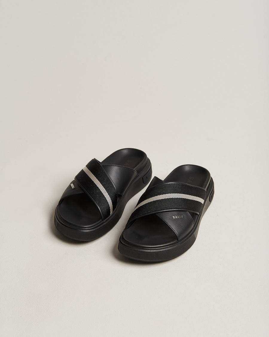 Heren | Bally Jake Sandal Black | Bally | Jake Sandal Black