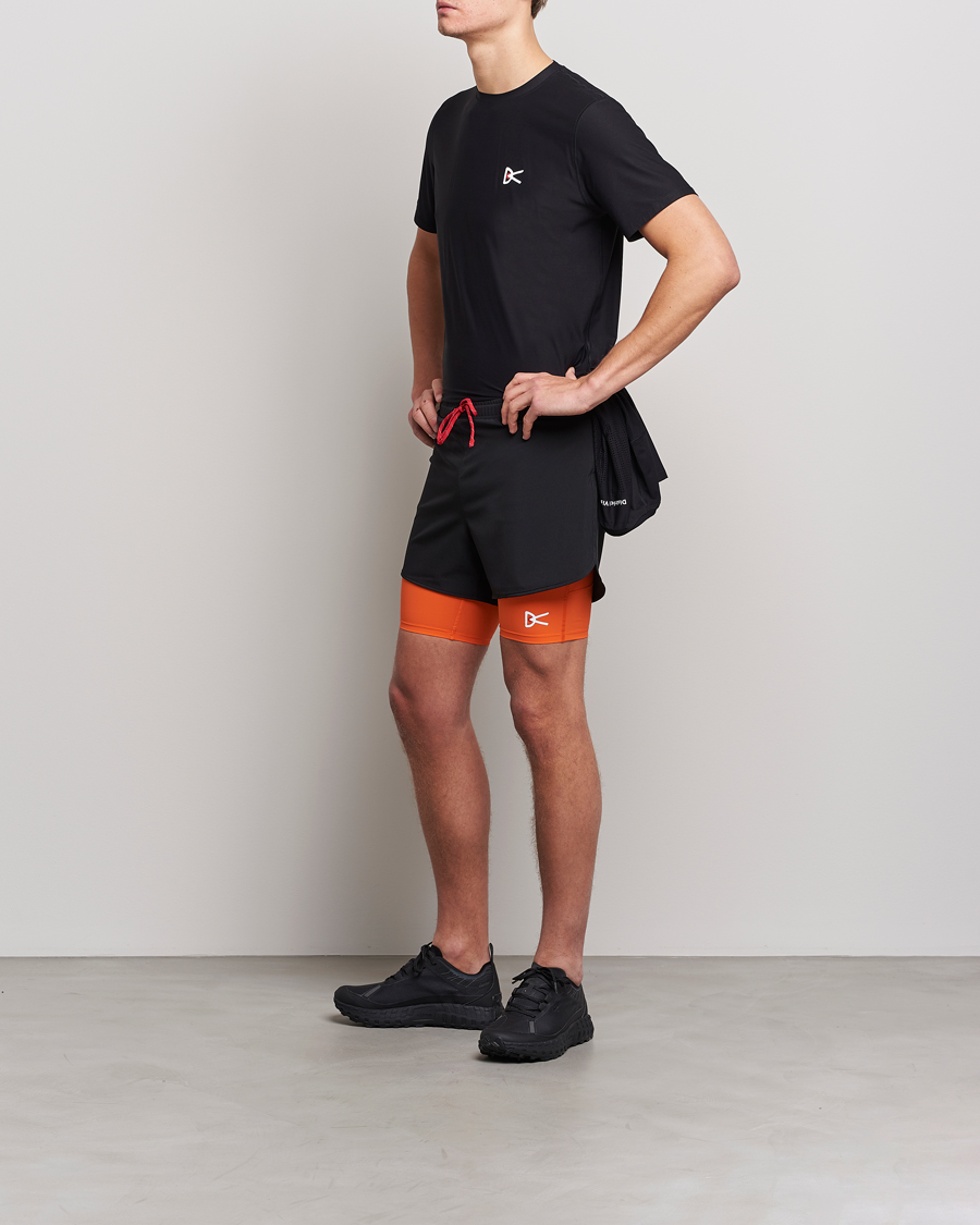 Heren | T-shirts | District Vision | Aloe-Tech Short Sleeve T-Shirt Black
