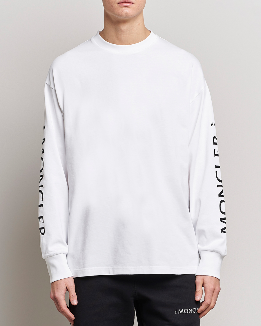 Homme | T-shirts | Moncler Genius | 4 Moncler Hyke Long Sleeve T-Shirt White