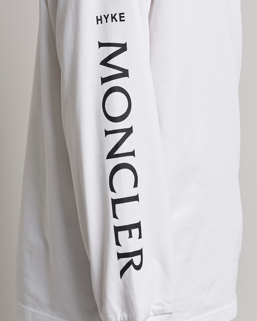Homme | T-shirts | Moncler Genius | 4 Moncler Hyke Long Sleeve T-Shirt White