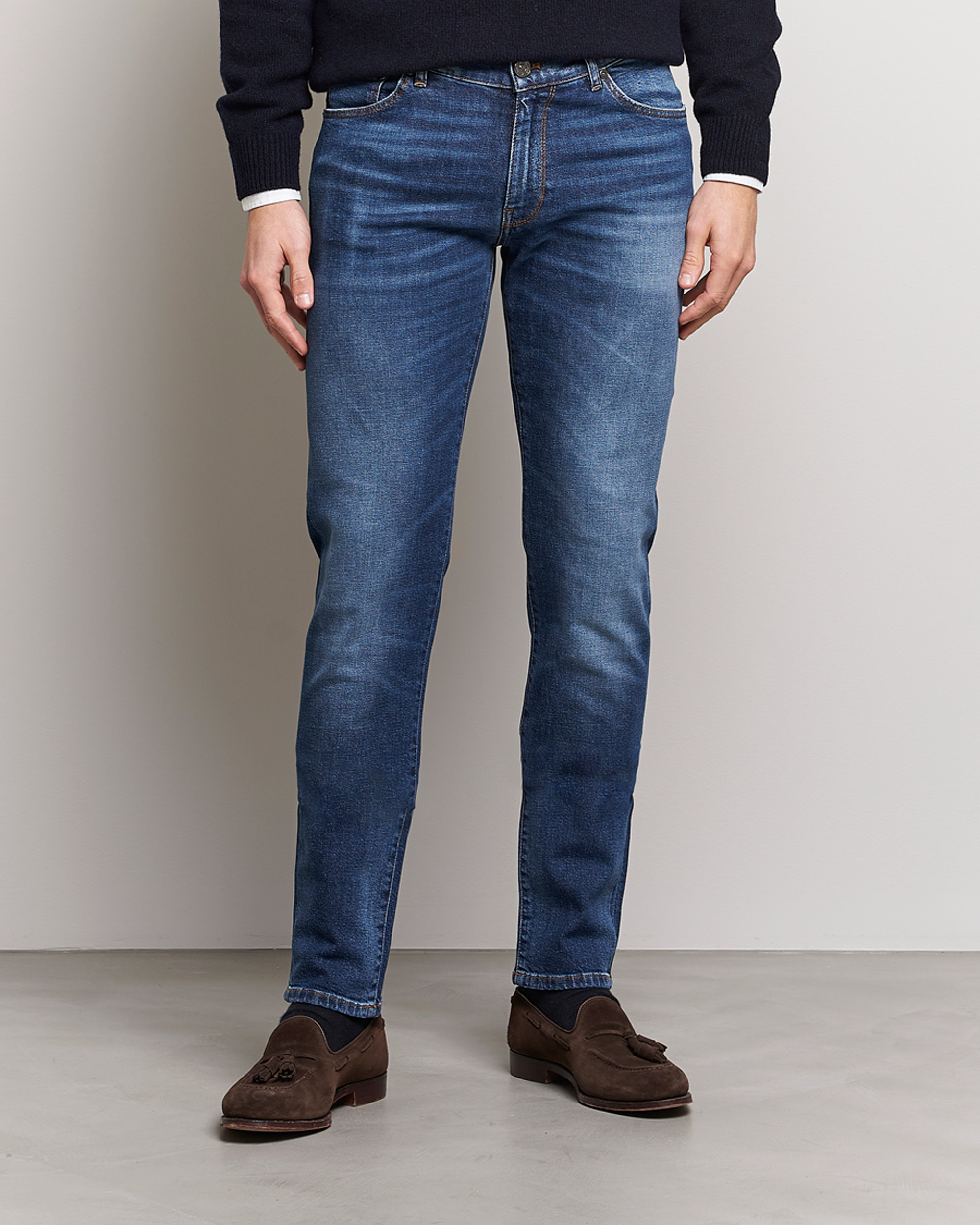 Homme | Jeans | PT01 | Slim Fit Stretch Jeans Blue Wash