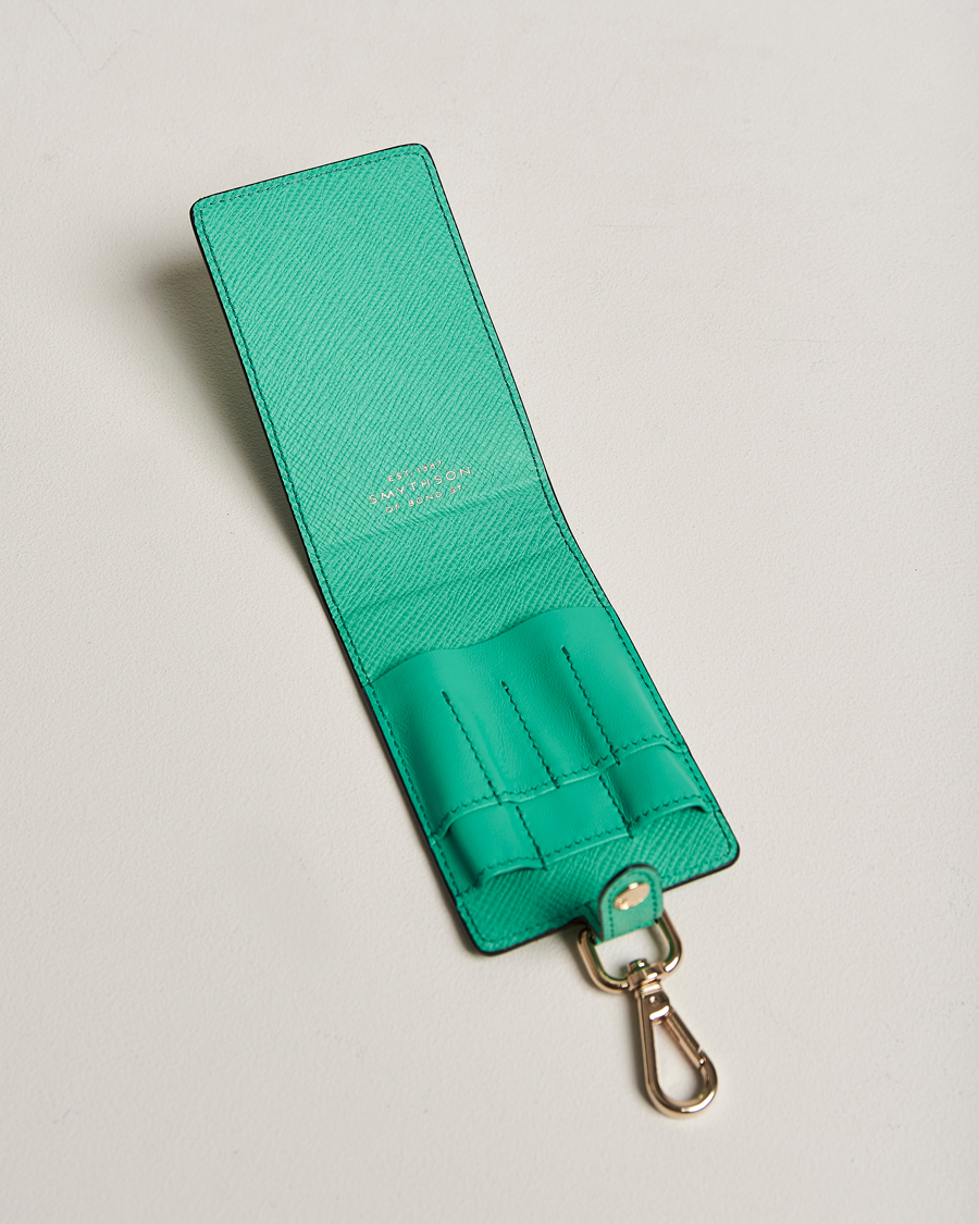 Homme | Smythson Golf Tee Set Jade Green | Smythson | Golf Tee Set Jade Green