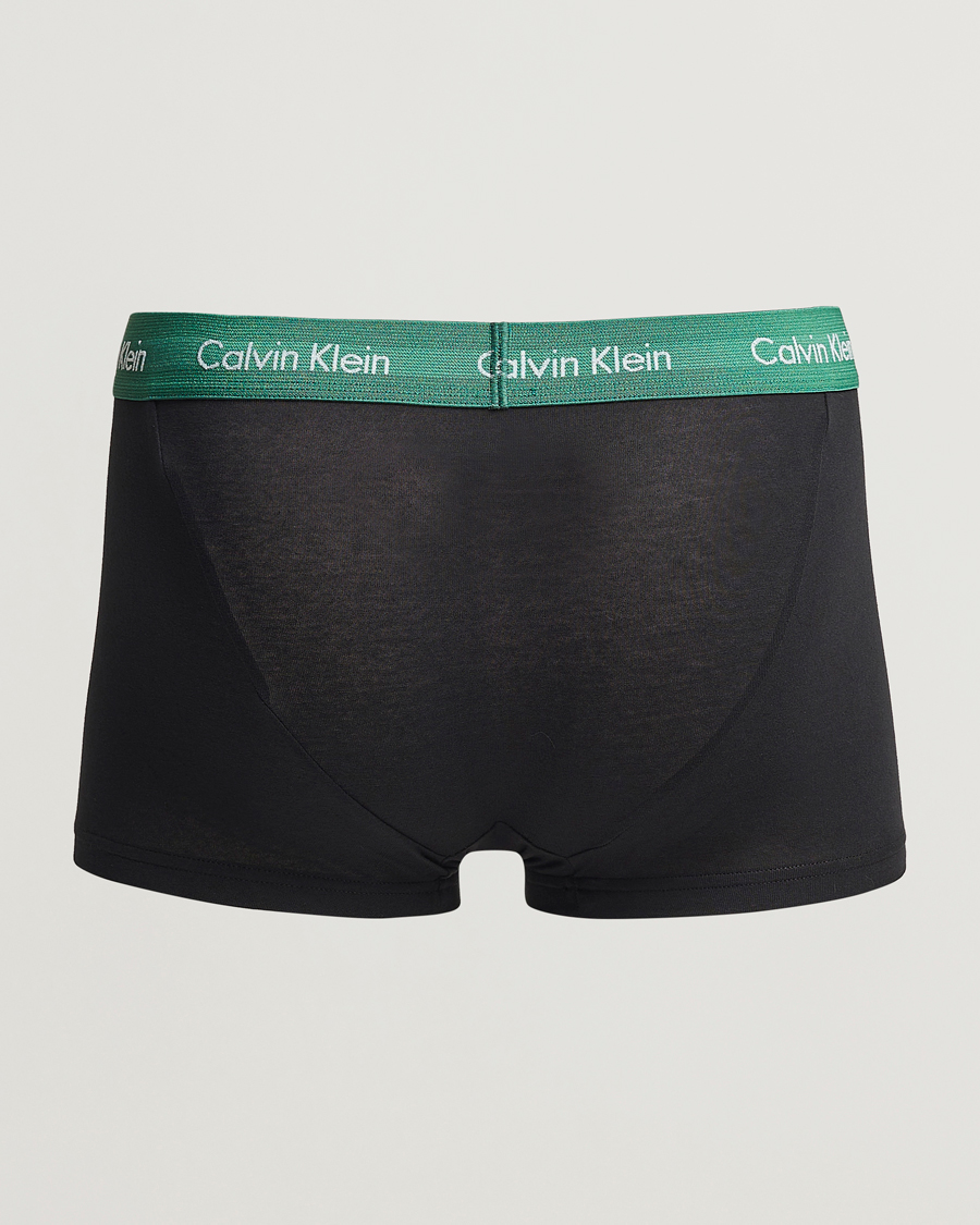 Homme | Sous-Vêtements Et Chaussettes | Calvin Klein | Cotton Stretch Trunk 3-Pack Black