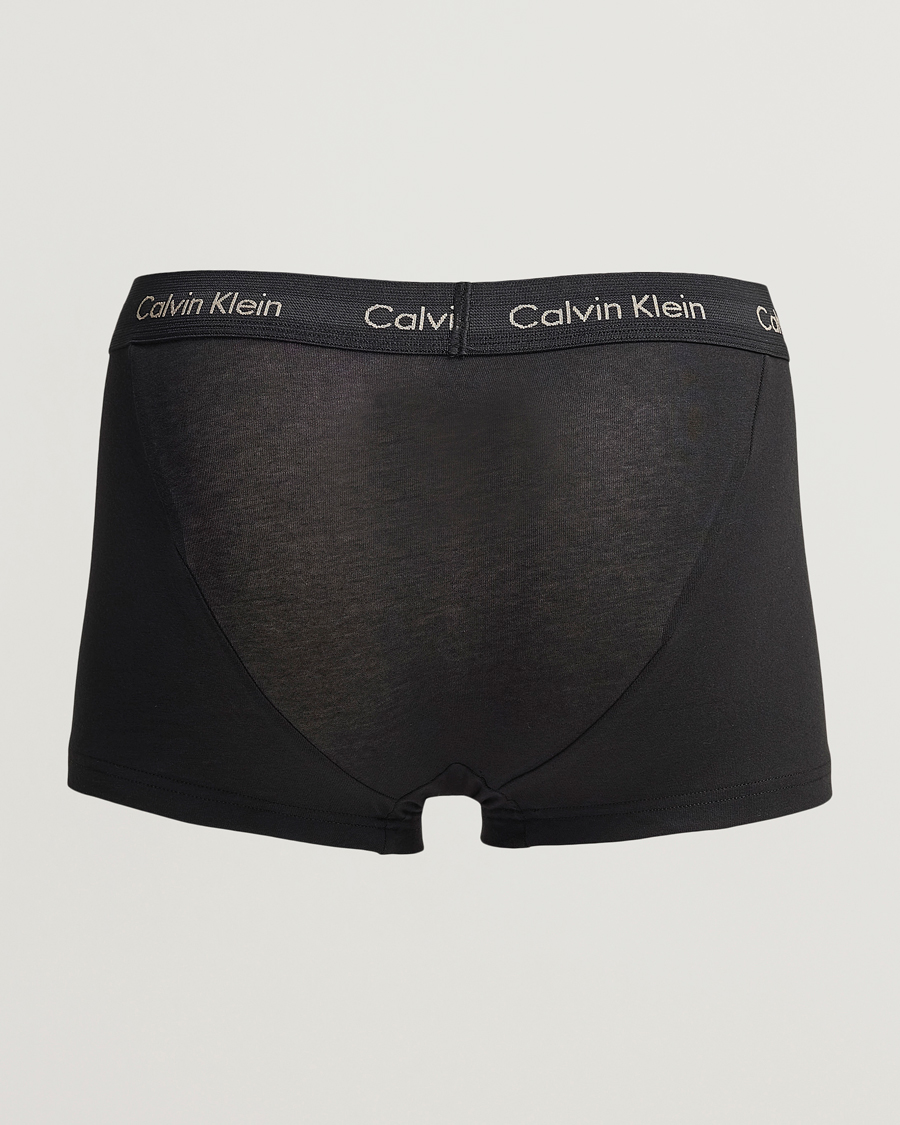 Homme | Sous-Vêtements Et Chaussettes | Calvin Klein | Cotton Stretch Trunk 3-Pack Black
