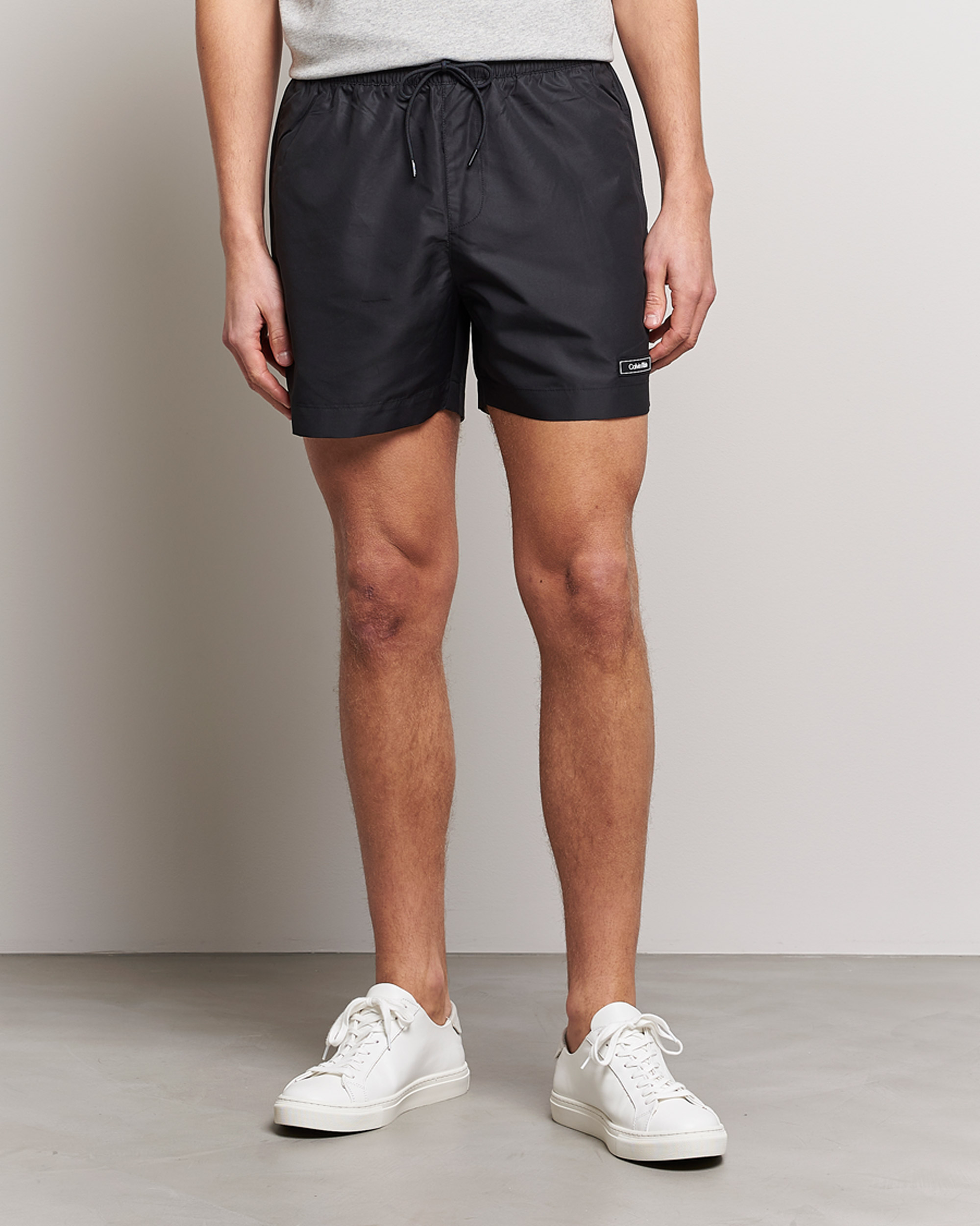 Heren | Zwembroek | Calvin Klein | Logo Drawstring Swimshorts Black