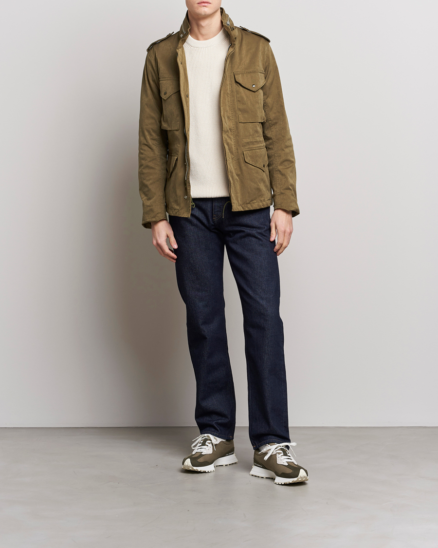 Heren | Jassen | Ten c | 9 oz OJJ Piece Dyed Short Field Jacket Olive