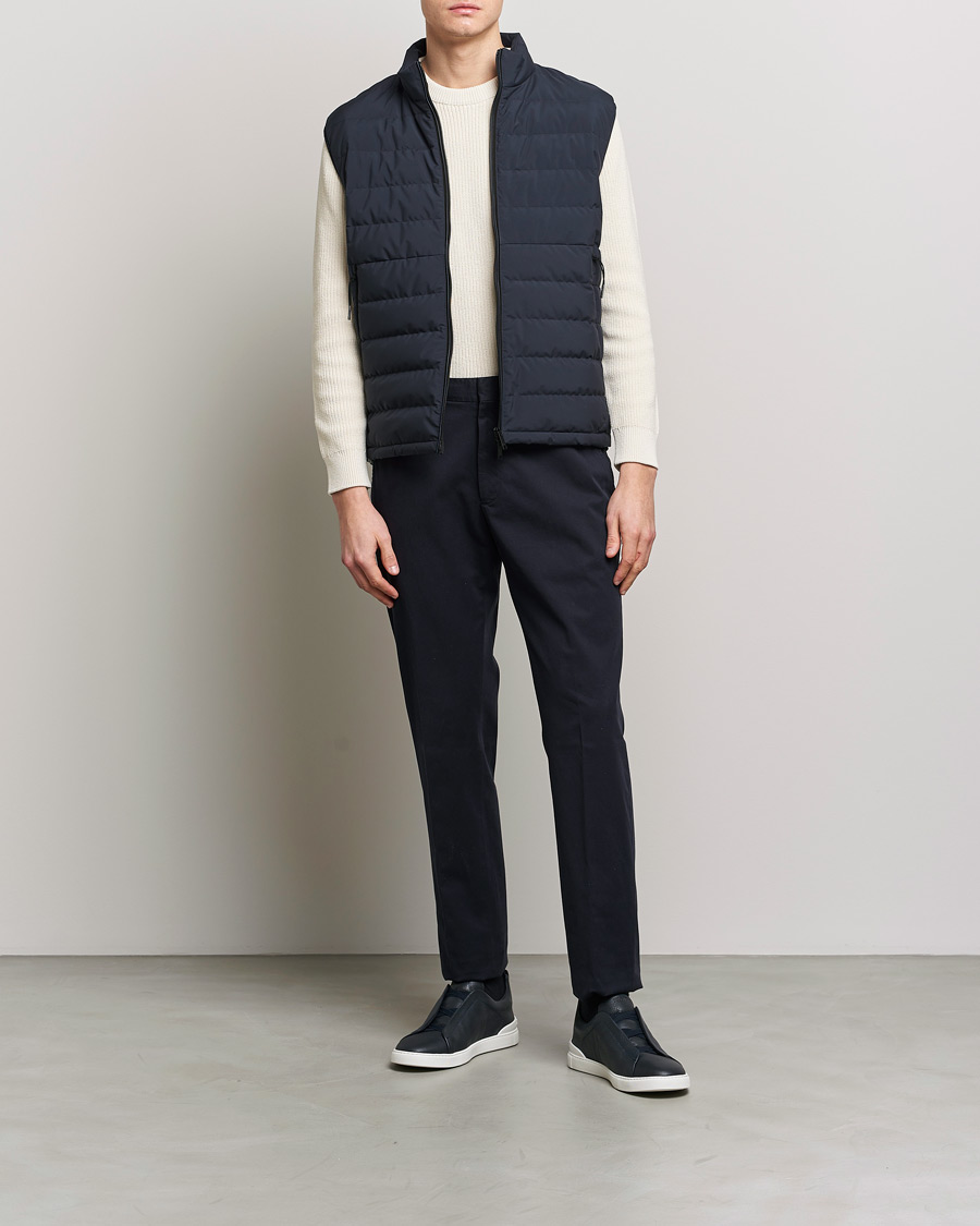 Homme | Manteaux Et Vestes | Zegna | Stratos Padded Gilet Navy