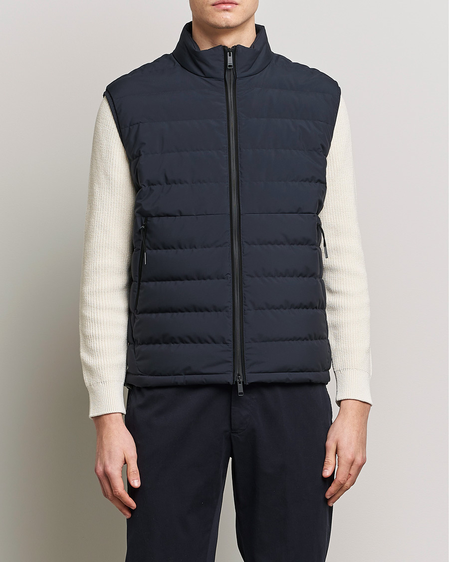 Homme | Manteaux Et Vestes | Zegna | Stratos Padded Gilet Navy