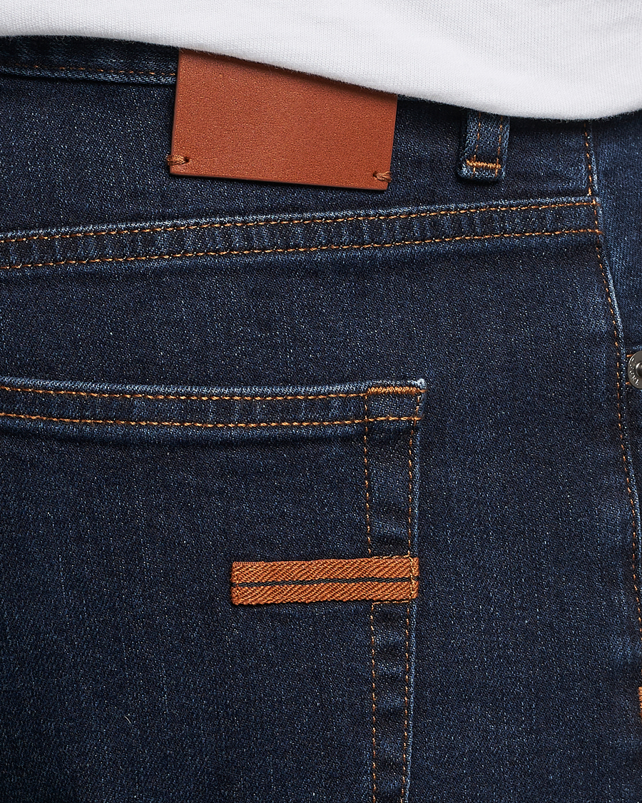 Homme | Jeans | Zegna | 5-Pocket Denim Pants Dark Rinse