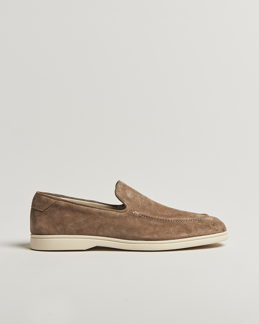 Homme | Loafers | CQP | Debonair Suede Loafers Tabac