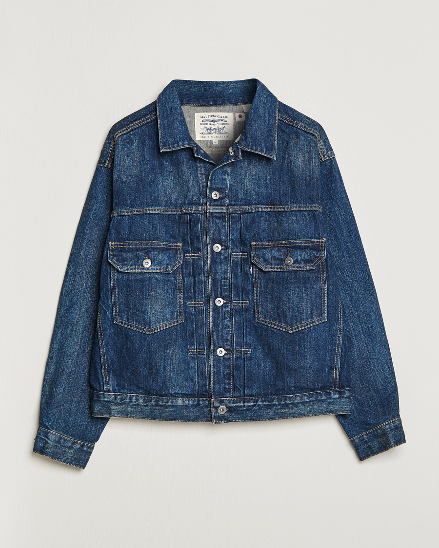 Homme | Manteaux Et Vestes | Levi's | Oversized Denim Trucker Dark Rush