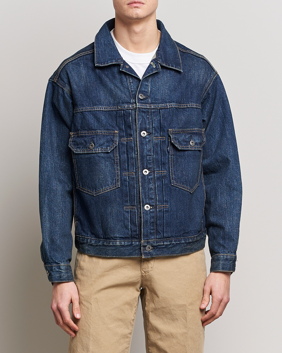 Homme | Manteaux Et Vestes | Levi's | Oversized Denim Trucker Dark Rush