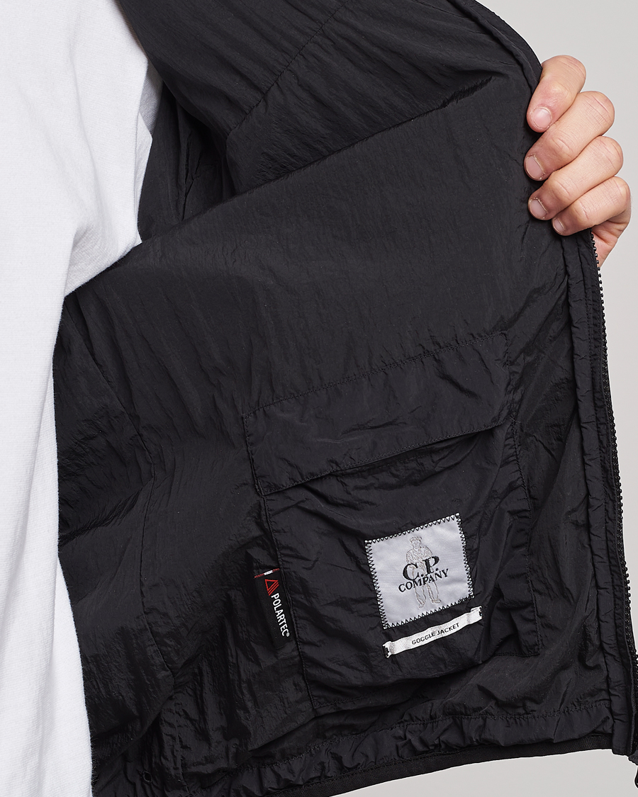 Homme | Manteaux Et Vestes | C.P. Company | Polartek G.D.P.Nylon Hood Jacket Black
