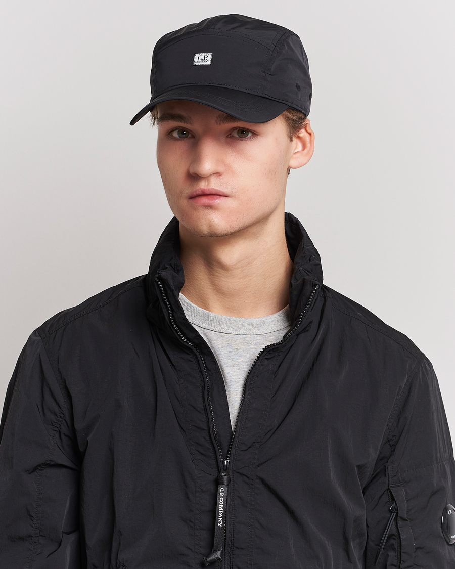Homme | C.P. Company Chrome - R Cap Black | C.P. Company | Chrome - R Cap Black