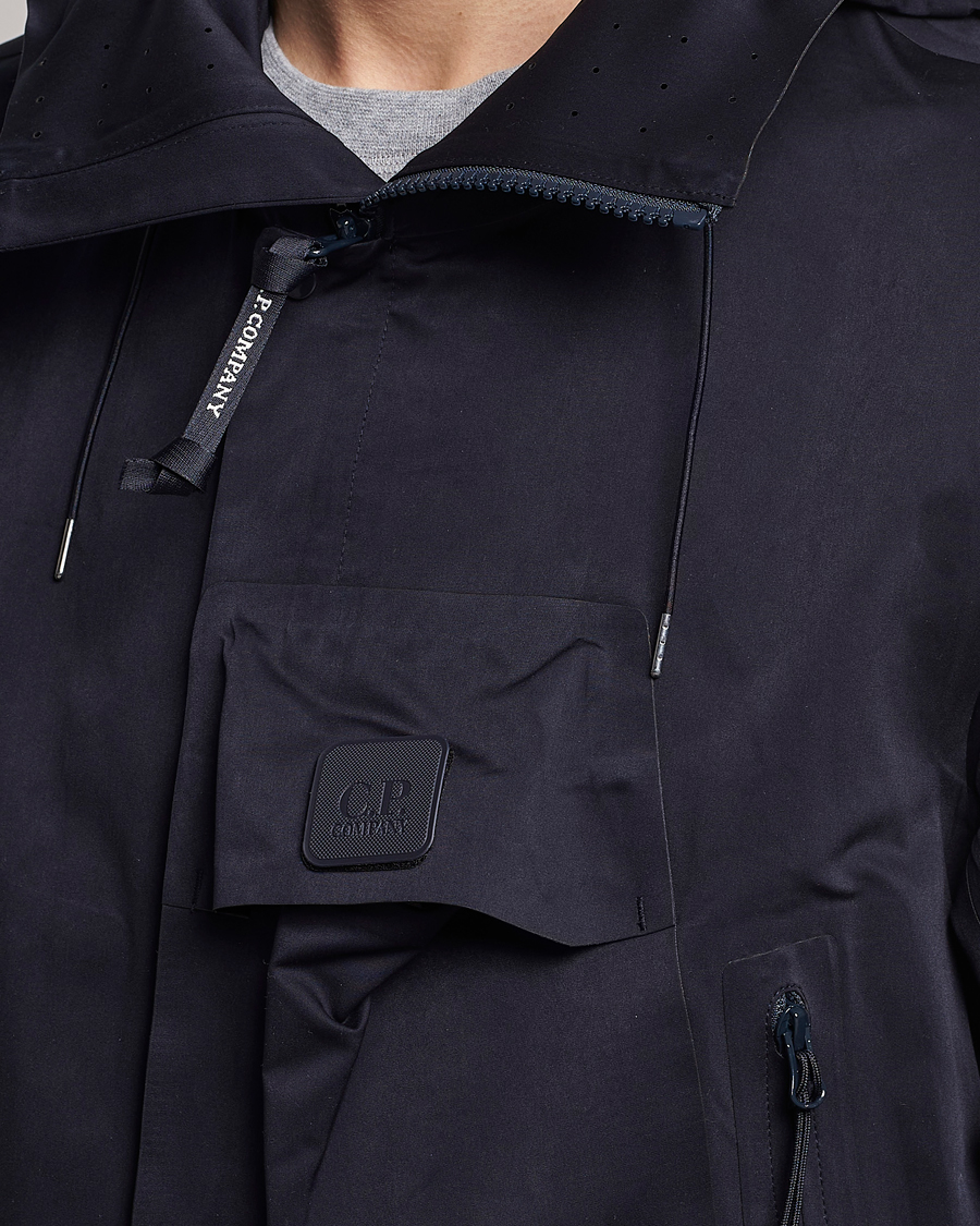 Homme | Manteaux Et Vestes | C.P. Company | Metropolis A.A.C. Water resistant Long Jacket Navy