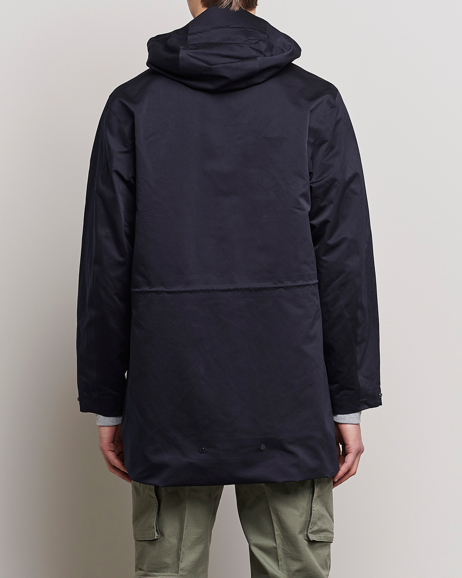 Homme | Manteaux Et Vestes | C.P. Company | Metropolis A.A.C. Water resistant Long Jacket Navy