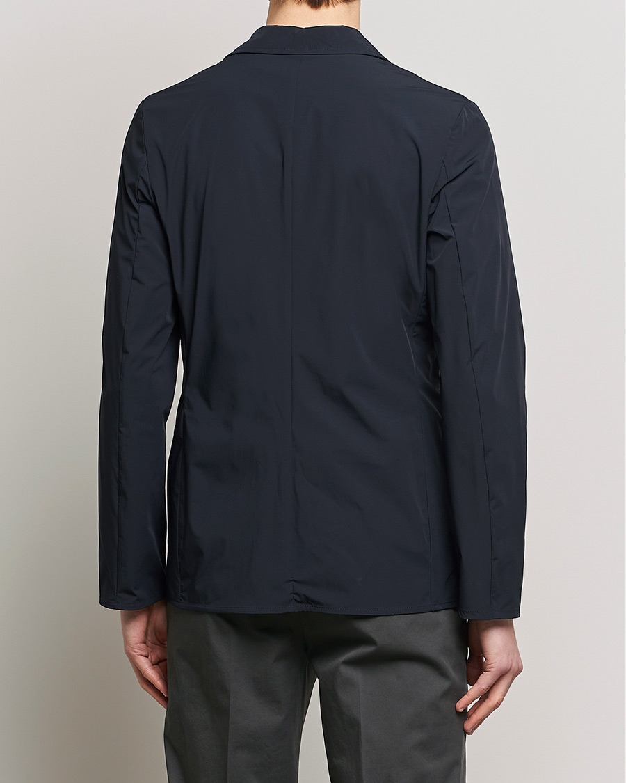 Homme | Blazers | Aspesi | Stretch Nylon Blazer Navy