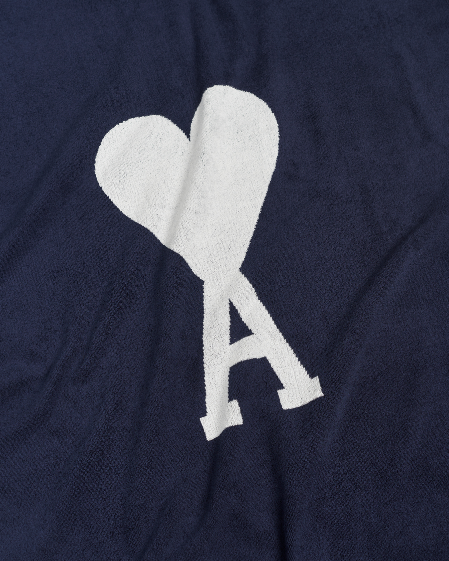 Homme | AMI Beach Towel Navy | AMI | Beach Towel Navy