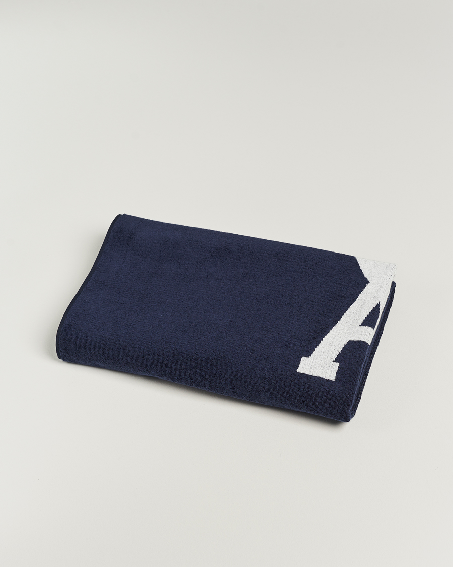 Homme | AMI Beach Towel Navy | AMI | Beach Towel Navy