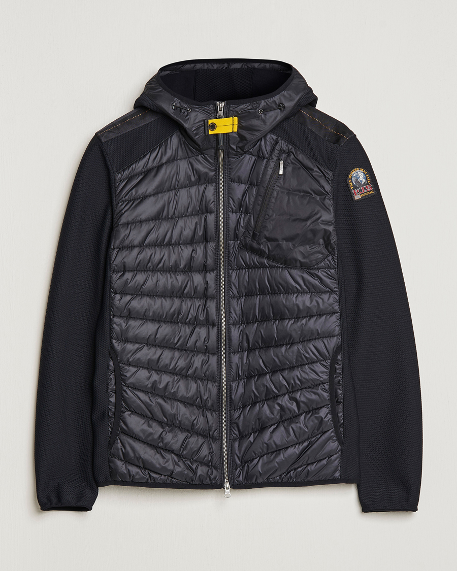 Homme | Manteaux Et Vestes | Parajumpers | Nolan Mesh Hooded Hybrid Black