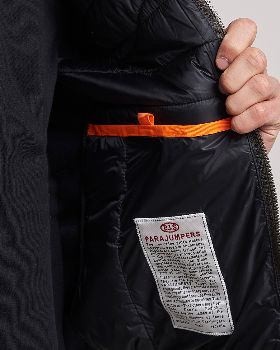 Heren | Gilets | Parajumpers | Zavier Hybrid Vest Black