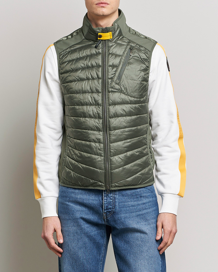 Homme | Gilets | Parajumpers | Zavier Hybrid Vest Thyme