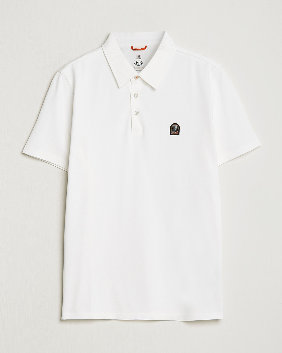 Homme | Polos | Parajumpers | Hugh Polo Off White