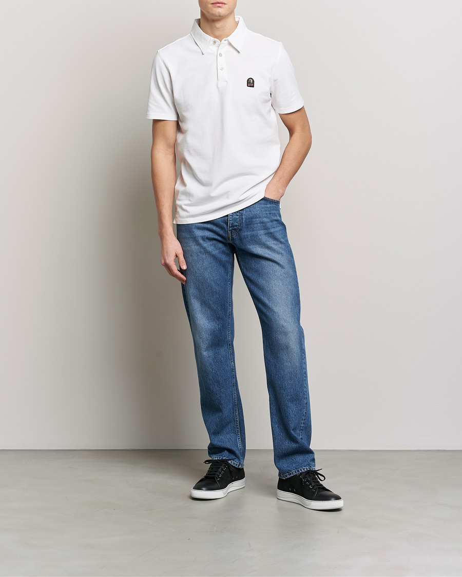 Homme | Polos | Parajumpers | Hugh Polo Off White