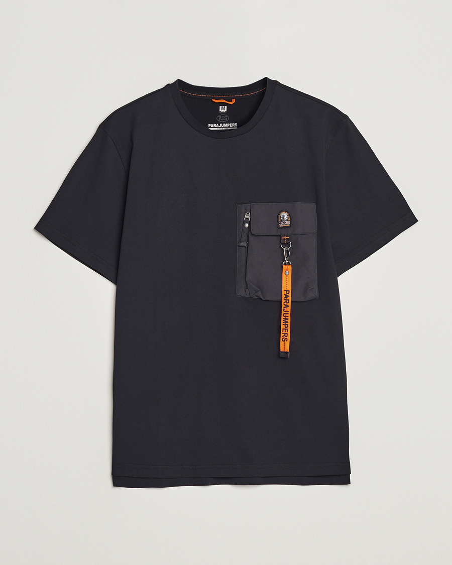 Homme | T-shirts | Parajumpers | Mojave Pocket Crew Neck Tee Black