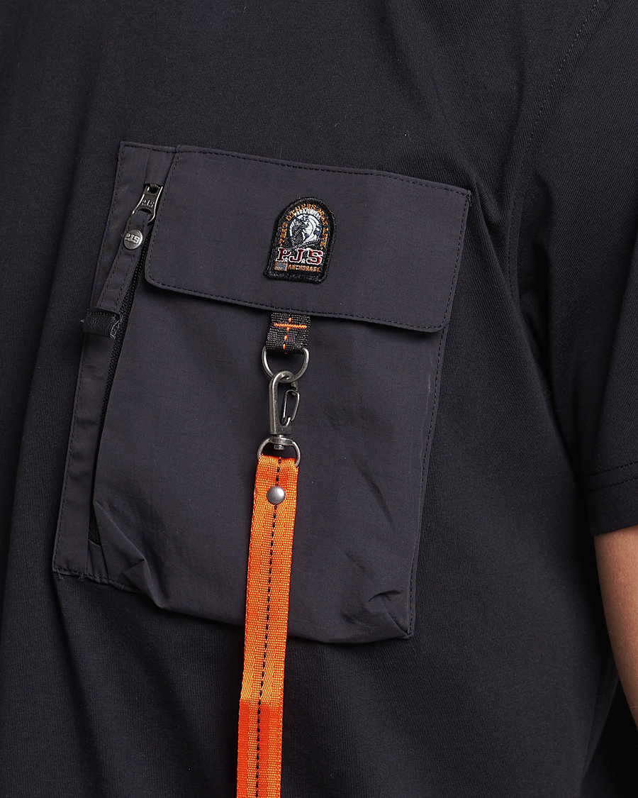 Homme | T-shirts | Parajumpers | Mojave Pocket Crew Neck Tee Black