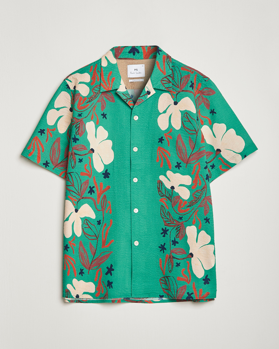 Homme | Chemises | PS Paul Smith | Cotton Casual Fit Shirt Green