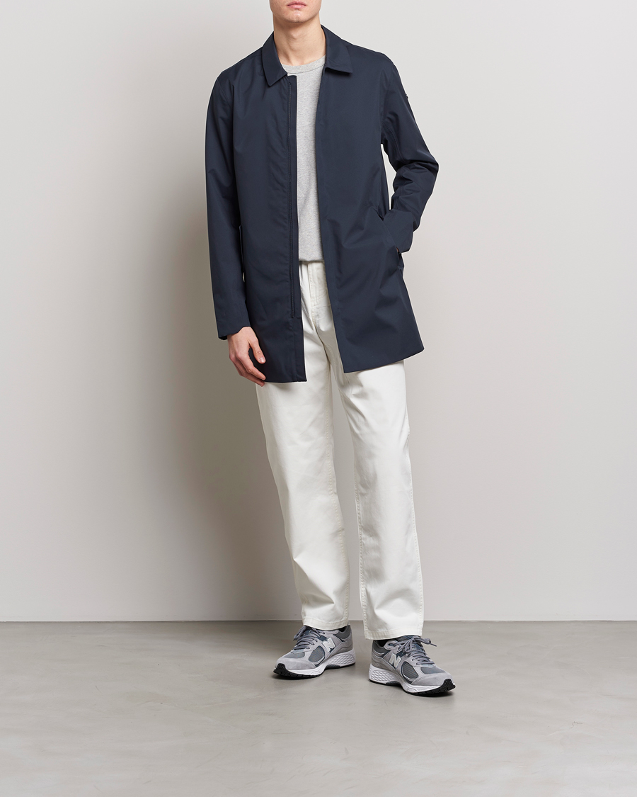 Homme | Manteaux Et Vestes | Scandinavian Edition | Key Waterproof Coat Midnight Blue