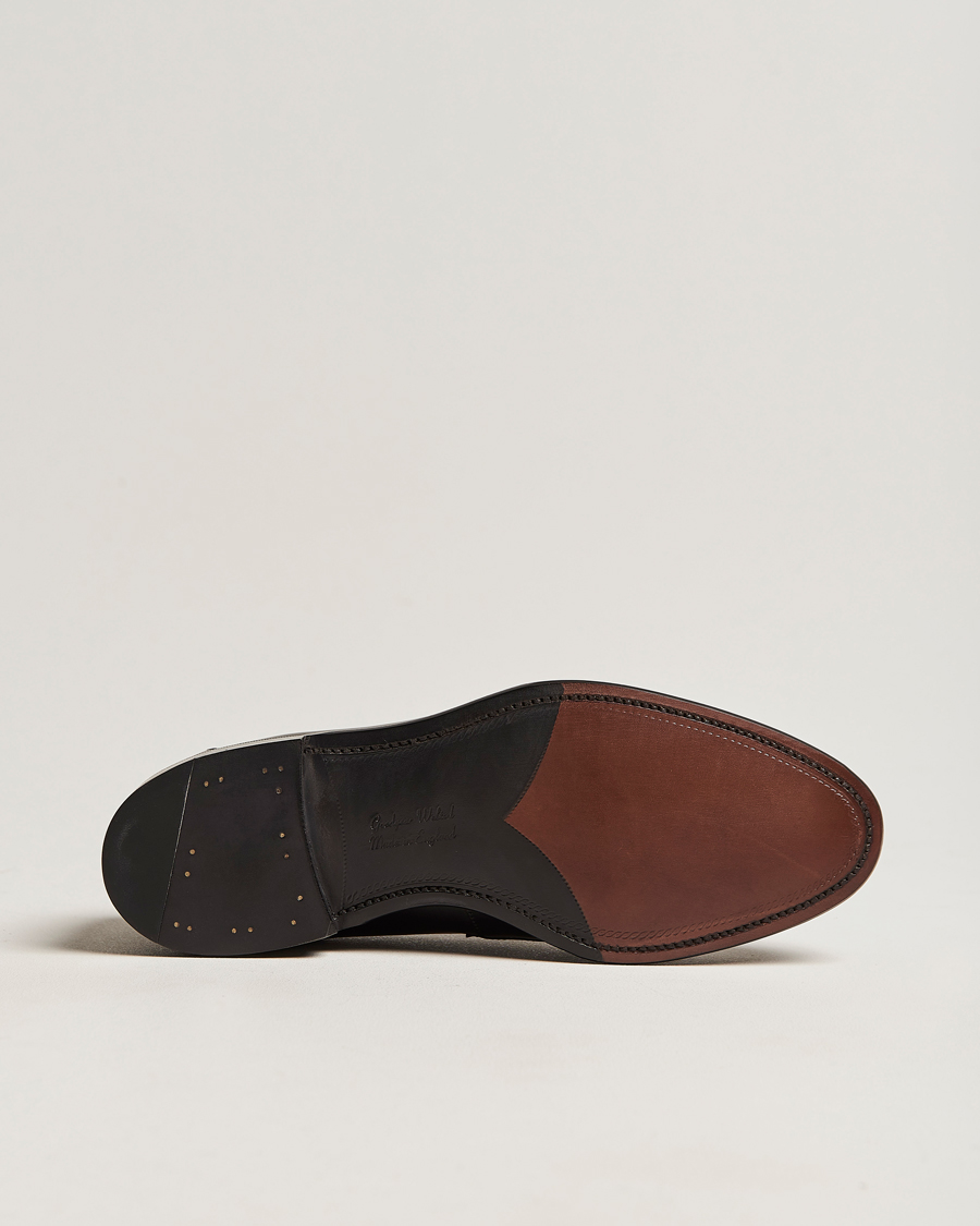 Heren | Instappers | Loake 1880 | Hornbeam Eco Penny Loafer Black Calf
