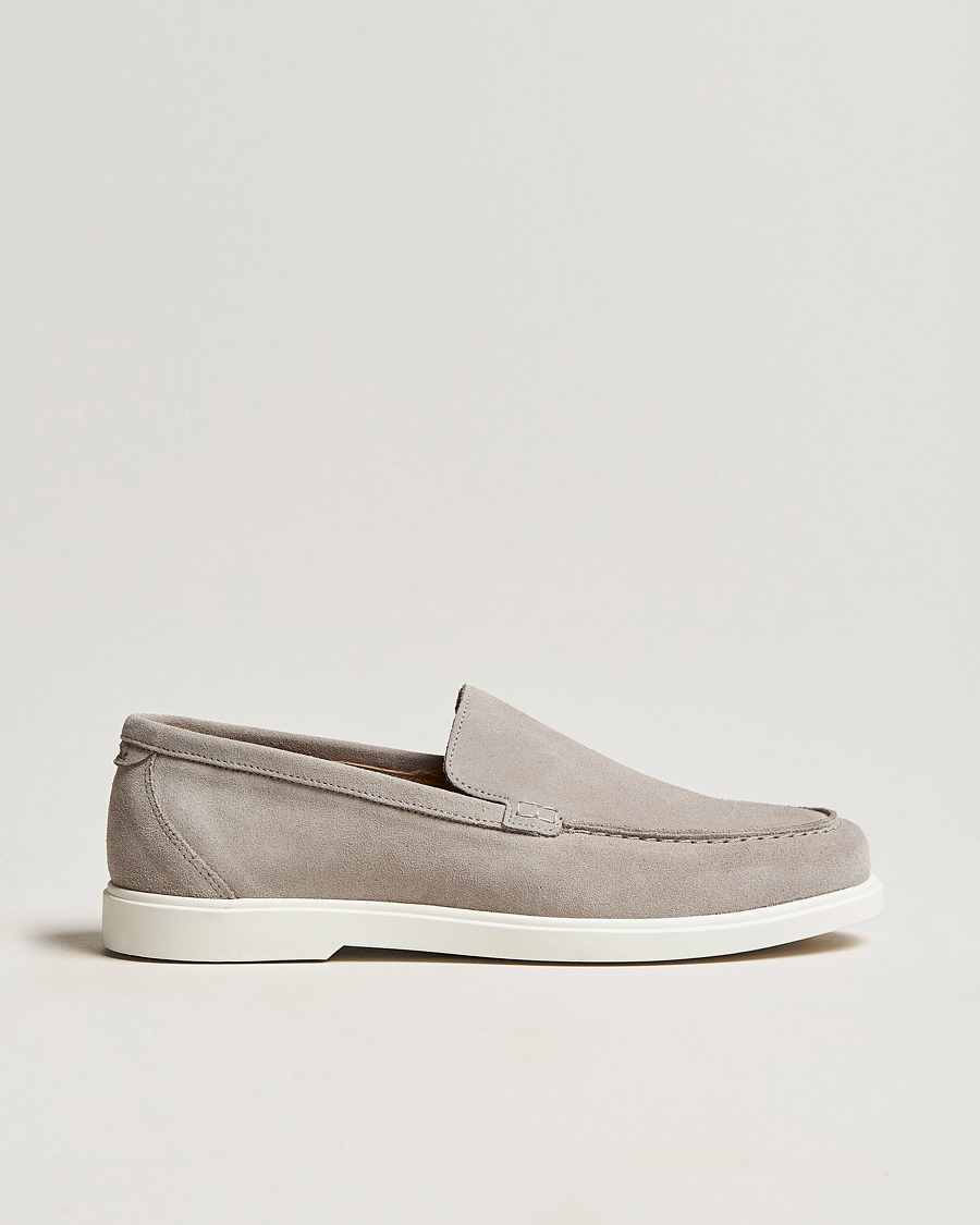 Heren | Instappers | Loake Shoemakers | Tuscany Suede Loafer Stone