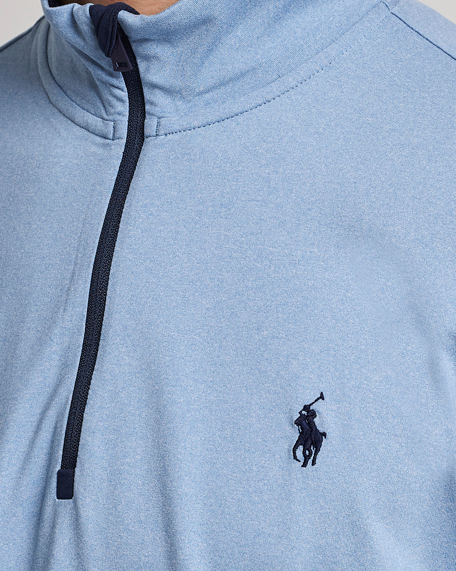 Heren | Truien | Polo Ralph Lauren Golf | Performance Stratch Half Zip Powder Blue Heather