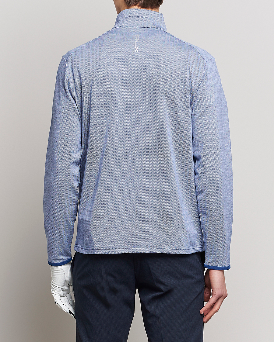 Homme | Pulls Et Tricots | RLX Ralph Lauren | Luxury Jersey Half Zip Royal Blue