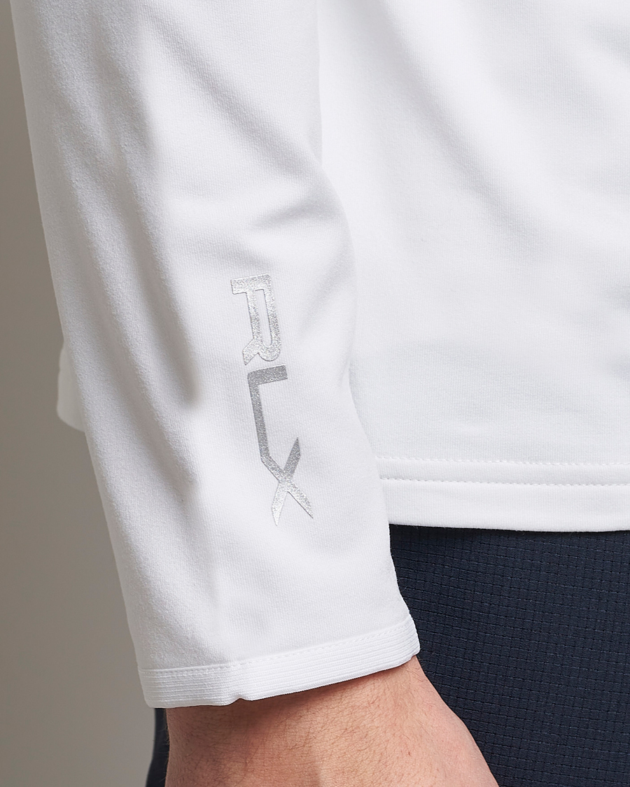 Homme | Pulls Et Tricots | RLX Ralph Lauren | Jersey Half Zip Ceramic White