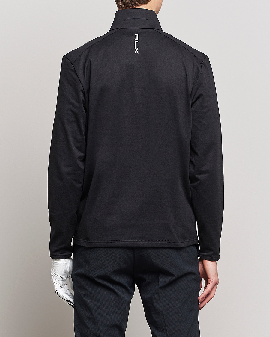 Homme | Pulls Et Tricots | RLX Ralph Lauren | Luxury Jersey Half Zip Black