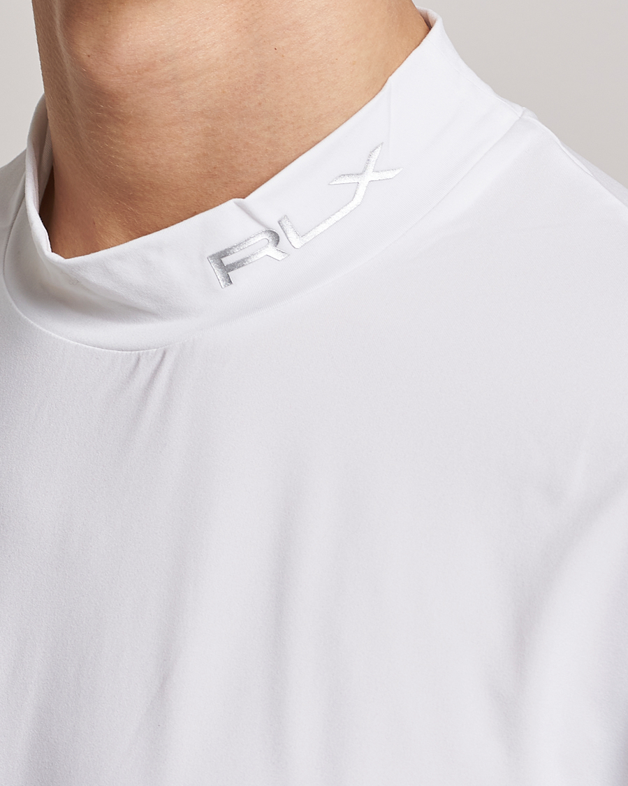 Homme | T-shirts | RLX Ralph Lauren | Airflow Performance Mock Neck T-Shirt White