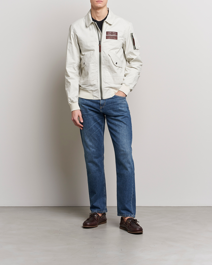 Homme | Manteaux Et Vestes | Aeronautica Militare | Pilot Bomber Jacket Ice
