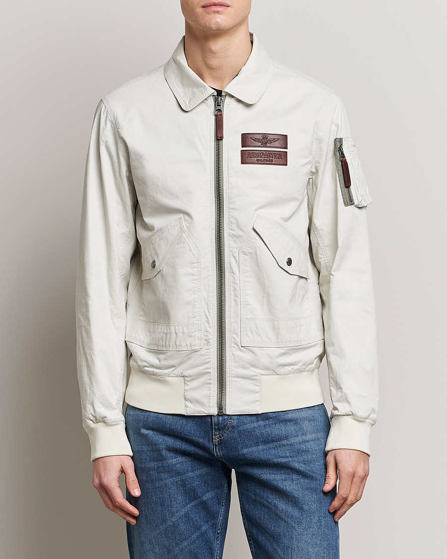 Homme | Manteaux Et Vestes | Aeronautica Militare | Pilot Bomber Jacket Ice