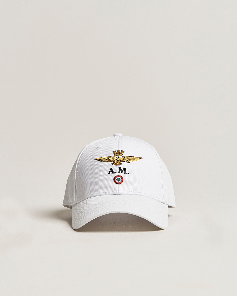 Homme | Aeronautica Militare Cotton Baseball Cap Off White | Aeronautica Militare | Cotton Baseball Cap Off White